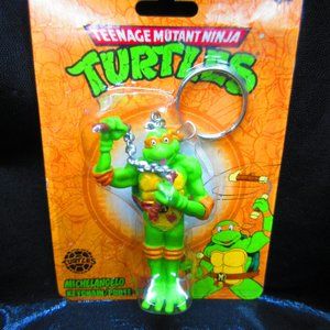 Teenage Mutant Ninja Turtles MICHELANGELO Nickelodeon Keychain Collectible